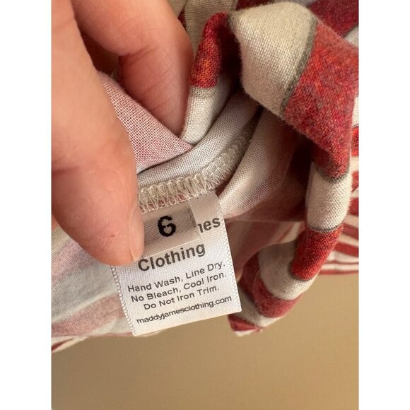 Patriotic Stars and Stripes Kids Dress - Picture 8 of 10